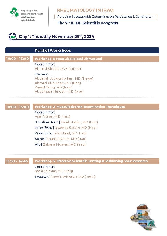 Scientific Program for the 7th ILBJH Conference is here!