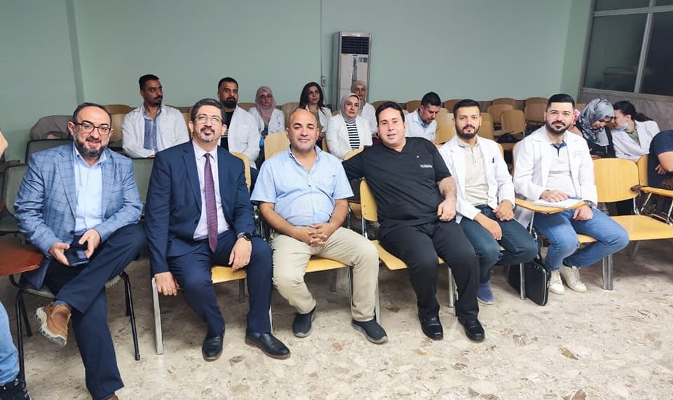 ورشة عمل حول سونار الأعصاب والمفاصل والعضلات لطلبة المجلس العراقي للاختصاصات الطبية